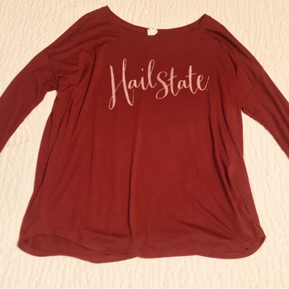 Hail State Long Sleeve Mississippi State Tee XL